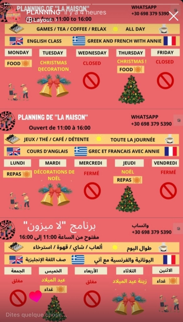 Privé : LaMaisonPlanning